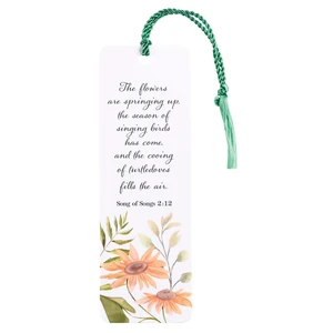 Tassel Bookmark Flowers Are Springing
