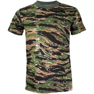 Men's Short Sleeve T-Shirt Tiger Stripe