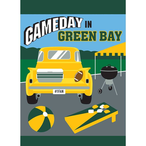 Gameday In Bay Garden Flag