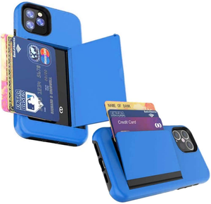 iPhone Hard Back Cover with ID/Credit Card Holder (iPhone12 Pro or iPhone12 Pro Max)