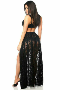 Sheer Lace Skirt