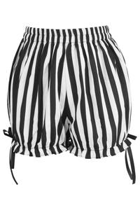 White/Black Striped Bloomers