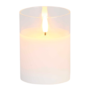 LED Candle She Is Clothed 4in