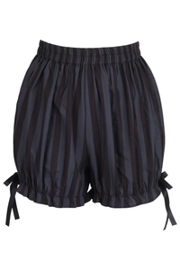 Dark Gray/Black Striped Bloomers