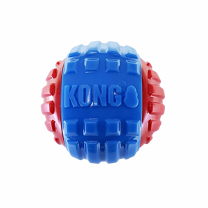 KONG CoreStrength Rattlez Ball Dog Chew Toy Large