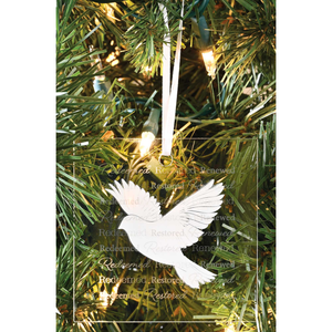 Ornament Dove Redeemed Restored