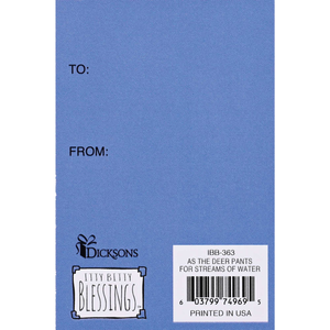 Itty Bitty Card As The Deer Pants