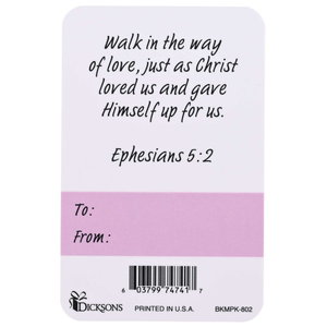 Pocketcard Love Just As Christ Loved Us