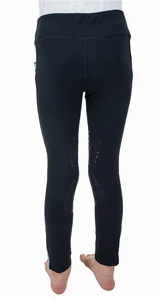 TuffRider Kids Minerva 3 Season Printed Knee Patch Tights