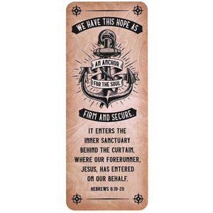 Bookcard Nautical An Anchor For The Soul