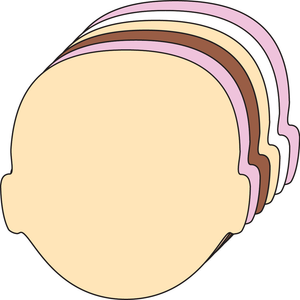 Small Multicultural Creative Foam Cut-Outs