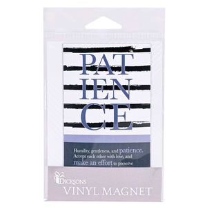Magnet Patience Ephesians 4:2-3 2.75x5