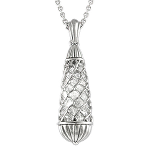 Enmesh (White) Necklace