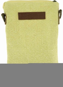 Two Tone Jute Crossbody