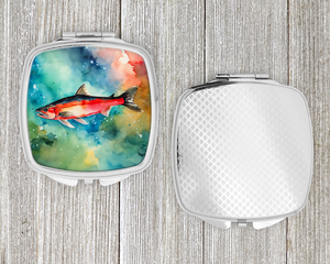 Salmon Compact Compact Mirror