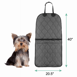 GOOPAWS Dog Front Car Seat Cover, Waterproof, Scratch Proof & Non Slip, Durable Pet Front Car Seat Cover for Trucks, SUV