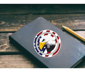 Sticker Eagle But They That Wait Upon
