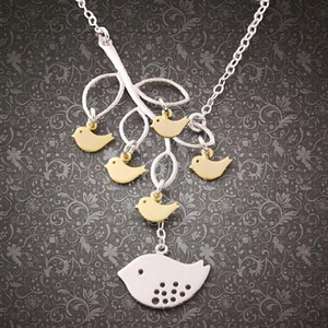 It's All In The Family 925 Sterling Silver Necklace