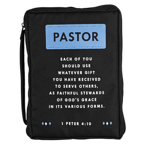 Bible Case Pastor Faithful Steward Lg