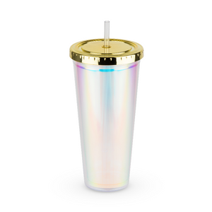 Iridescent Drink Tumbler By Blush