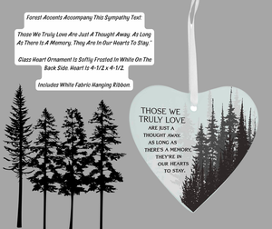 Glass Ornament Those We Truly Love