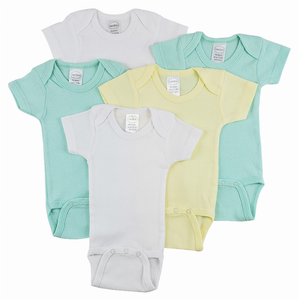 Bambini Short Sleeve One Piece 5 Pack