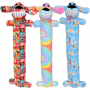 Multipet Margaritaville® Loofa Dog® Plush Dog Toy Assorted 12"