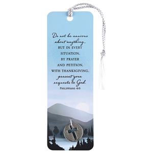 Tassel Coin Bookmark Do Not Be Anxious