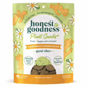 Honest To Goodness™ Plant Snacks Good Vibes Chamomile & Ginger Recipe Dog Treats 8oz