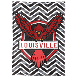 Louisville Cardinal Flag Garden Plus