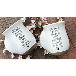 Handwarmer Mug White She Is Kind Hearted