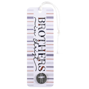 Tassel Coin Bookmark Brothers In Christ