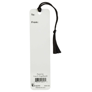 Bookmark Value Work Hard Play Hard Laugh