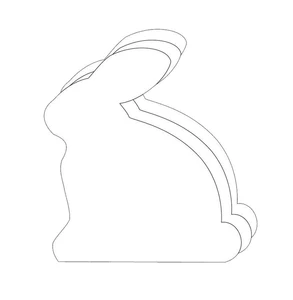 Small Single Color Creative Foam Cut-Outs