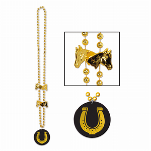 Beads with Medallion