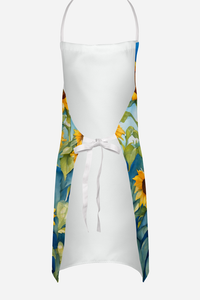 Australian Cattle Dog in Sunflowers Apron