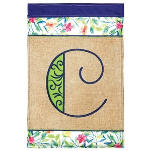 Flg Dapp Monogram C Spring Blap/Prt Garden