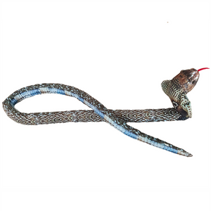Cobra 9.8 Foot Long Snake Plush Stuffed Animal