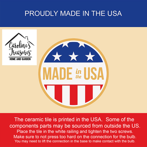 Irish Ceramic Night Light