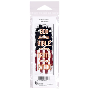 Bookmark God Fearing Bible 2x6 12-Pack