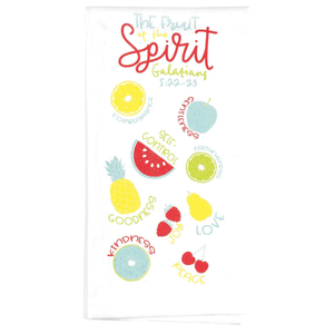 Towel Flrsack Fruit Of Spirit Ctn 