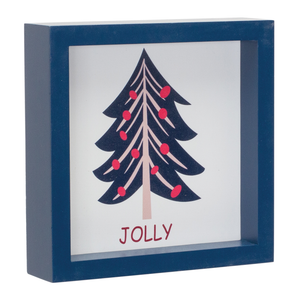 Pine Tree Sentiment Sign 