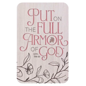 Pocketcard Put On The Full Armor Women