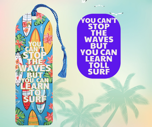 Tassel Bookmark Stop The Waves