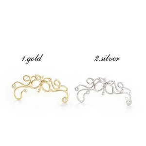 Message Of Love Butterfly And Diamond Crystal Earring And Clip