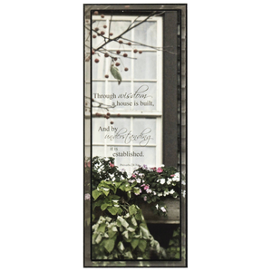 Stacked Wall Plaque A House Is Built