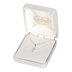 Nk- Czcross Silver Plate 1/2Ch-Dbx