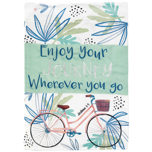 Flag Enjoy Your Journey Polyester 