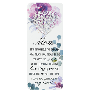 Embellished Bookcard Mom Impossible