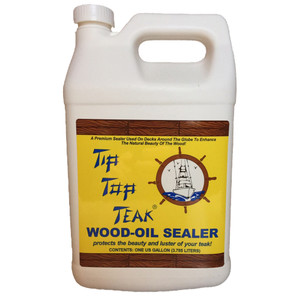 Tip Top Teak Wood Oil Sealer - Gallon - 016196010020 Tip Top Teak Wood Oil Sealer - Gallon - 016196010020